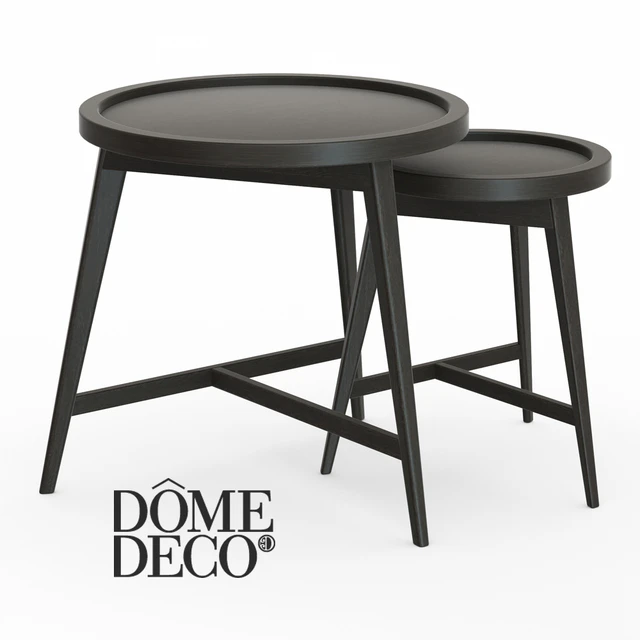 Dome Deco набор журнальных столиков — Скачать