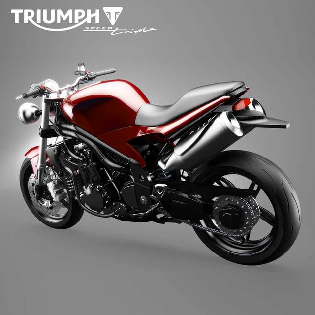 Triumph Speed ​​Triple motorcycle — Descargar