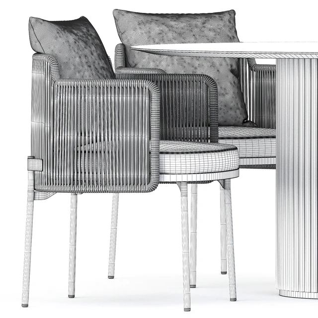 TAPE CORD chair by Minotti and PALAIS ROYAL by ASPLUND — Descargar