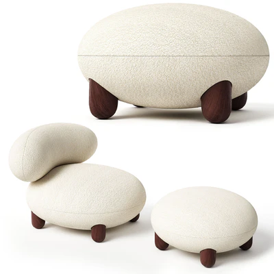 Noom Flock Lounge Chair — Ver 5