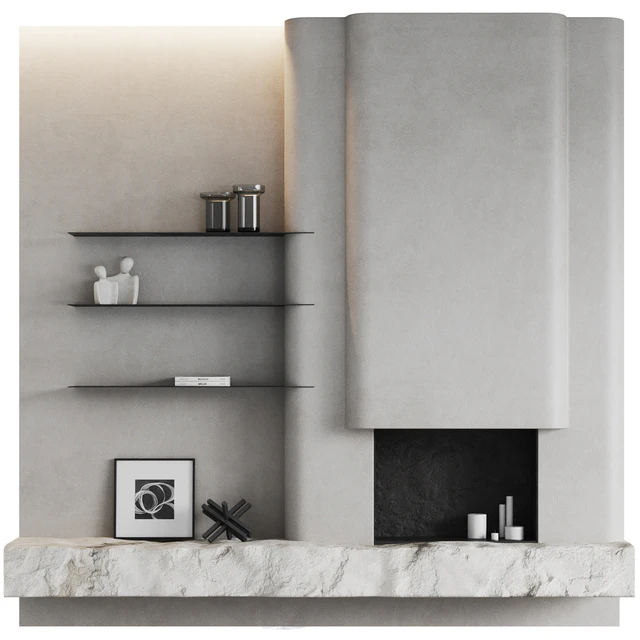 Fireplace area Monolithic — Download