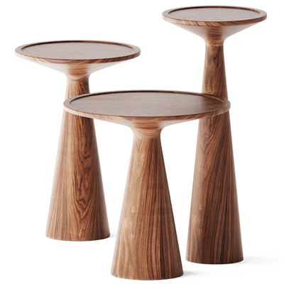 Round Coffee Side Table Figura by Draenert — View 1