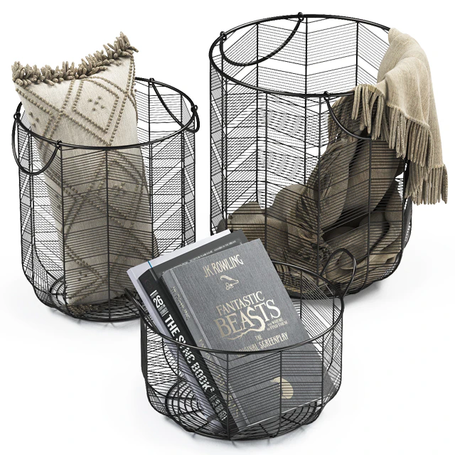 METAL BASKETS DECOR 02 — Скачать