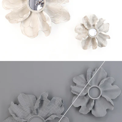 HP DECOR - Wall decor White Flower (mirror) — Вид 3