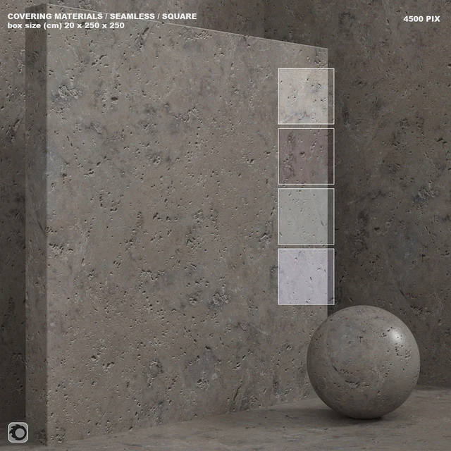 Material (seamless) - stone, concrete - set 144 — Descargar