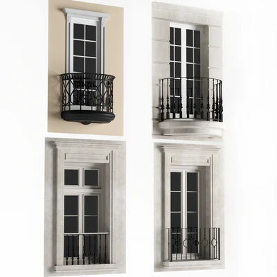 French balcony — Ver 1