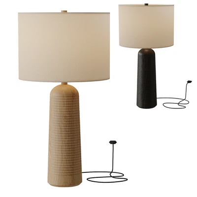 Frankfort Wood Table Lamp — Вид 1
