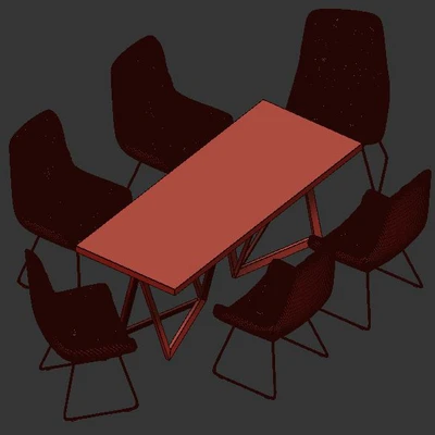 4union Dining set #011 — Вид 2