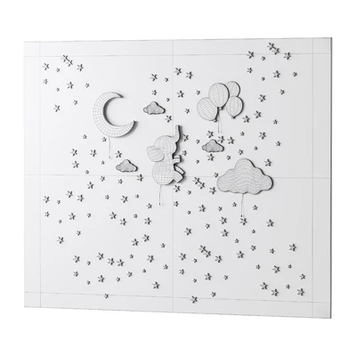 Decorative wall panel for children — Вид 2