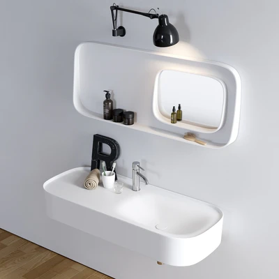 Washbasin Rexa Design Fonte — Ver 1