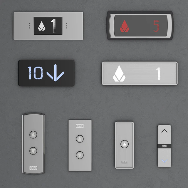 Set of doors for elevators Kone — Descargar