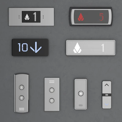 Set of doors for elevators Kone — Ver 3