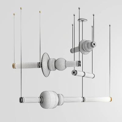 Luna chandelier 3 tier — Вид 4