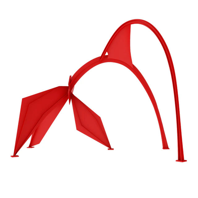 Скульптура Фламинго в г.Чикаго — Скачать