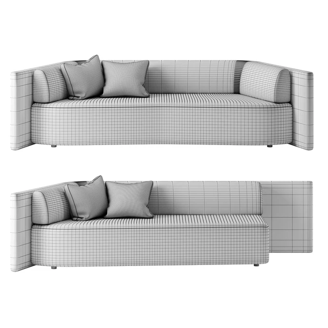 Eko sofa set 1 by Delcourt Collection — Скачать