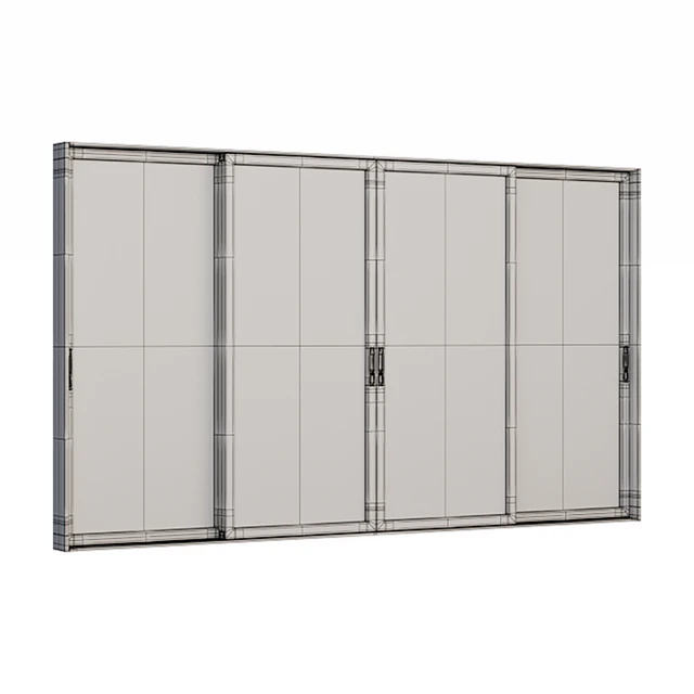 A set of sliding Metal Windows and Doors. — Скачать