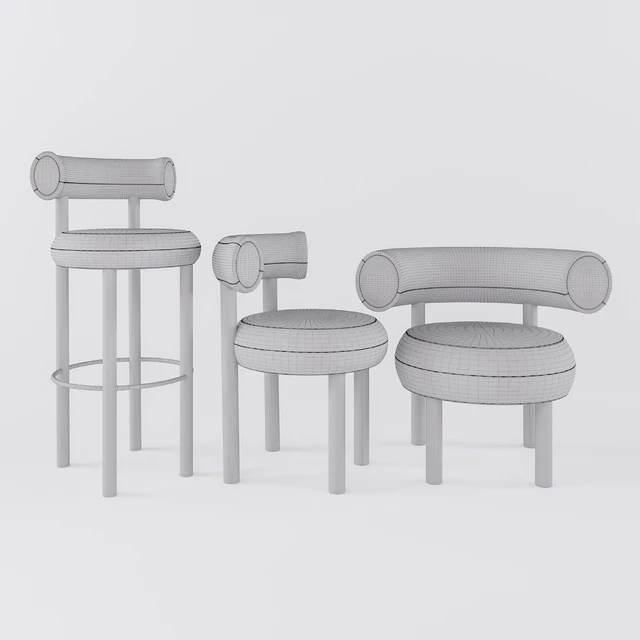 Tom Dixon Fat chairs — Скачать