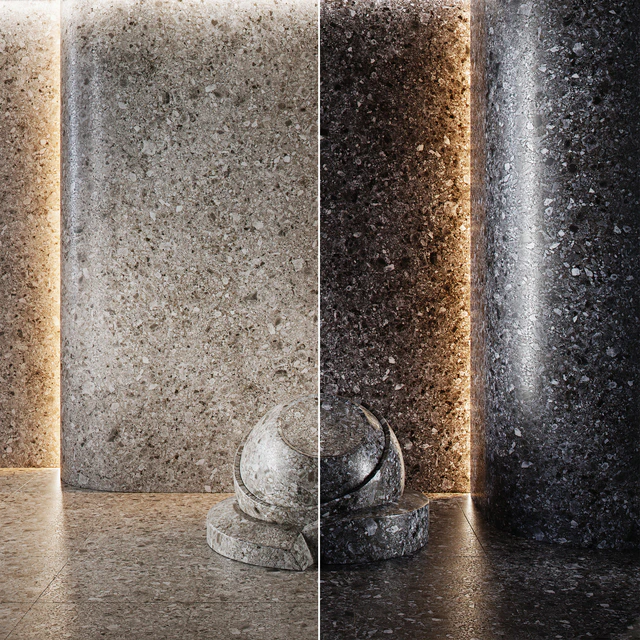 Terrazzo marble set (seamless) | 03 — Descargar