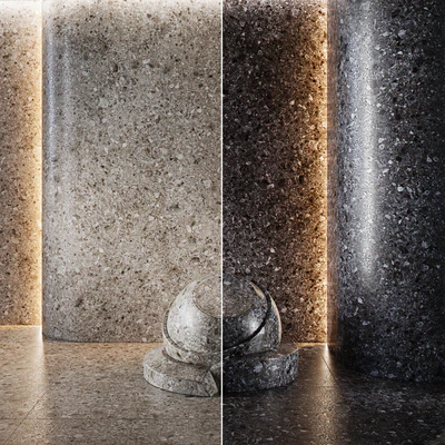 Terrazzo marble set (seamless) | 03 — Ver 5