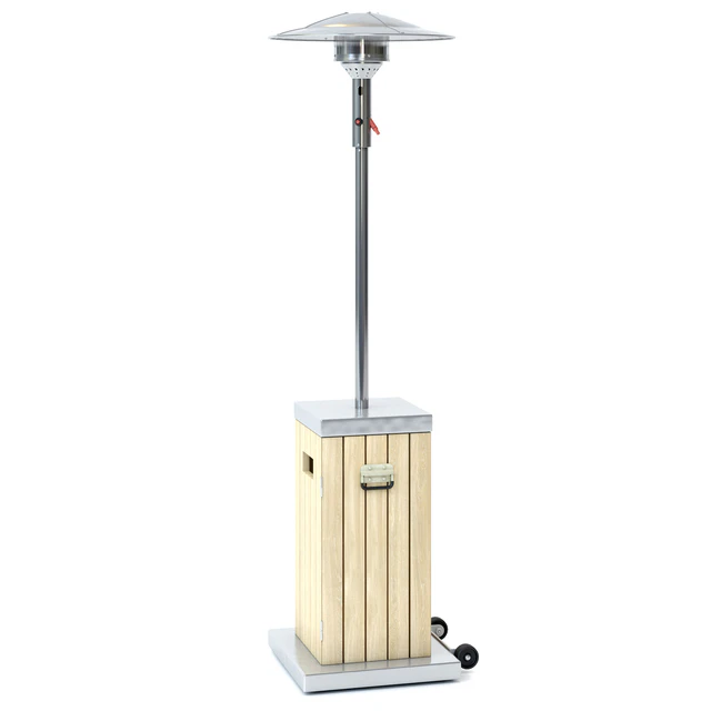 Street infrared gas heater wood — Descargar