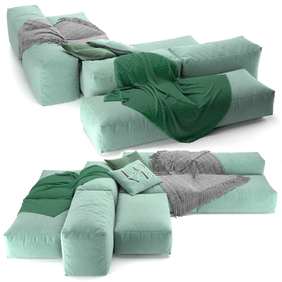 Extrasoft sofa from Living Divani 5 — Ver 3