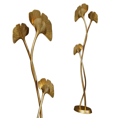 Floor lamp GINKGO BILOBA by Chrystiane Charles — Ver 2
