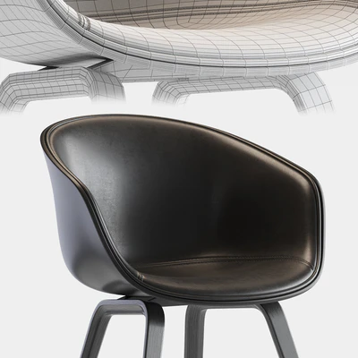 About a Chair AAC 22 Front Upholstered Hay — Вид 3