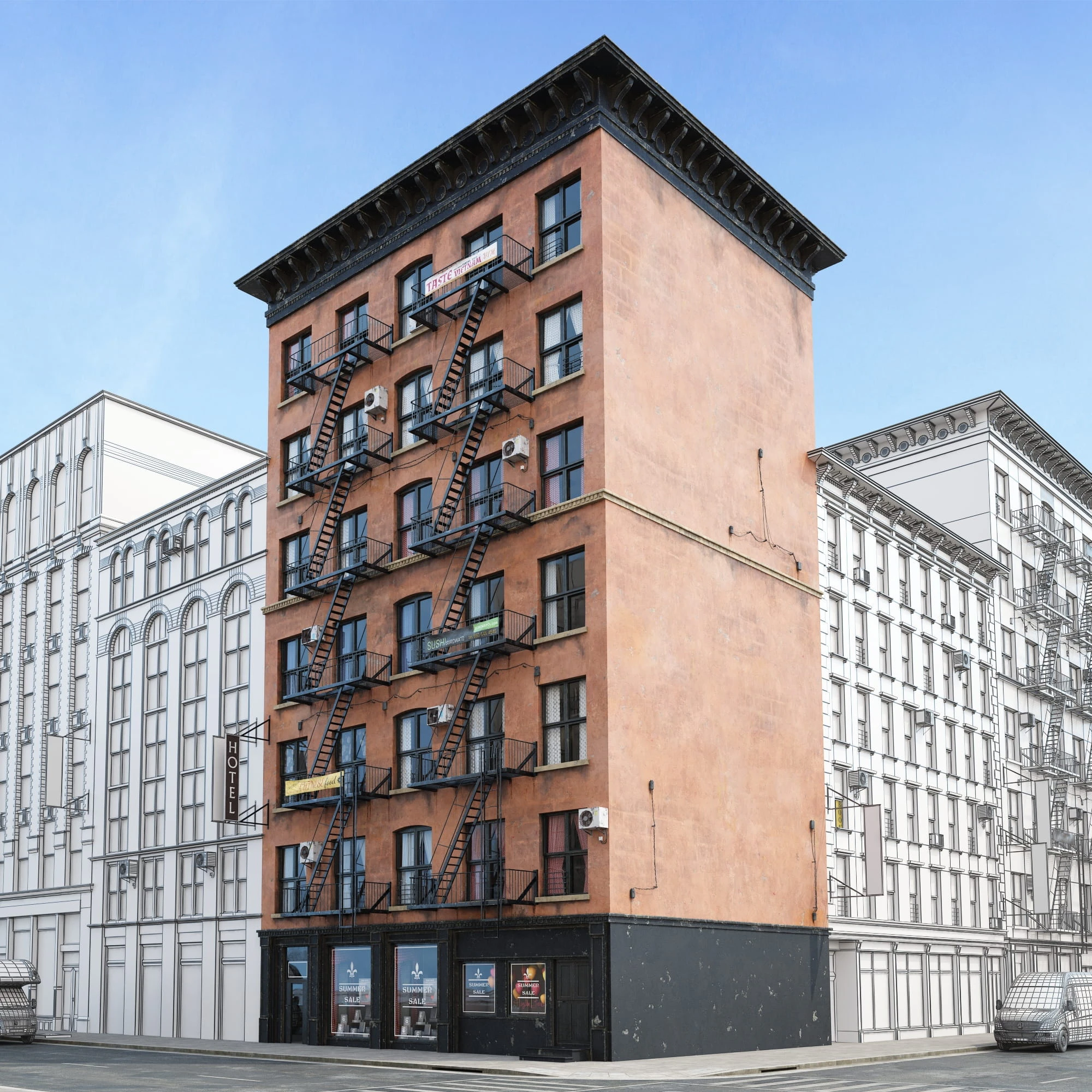 new york style buildings 033 — Скачать