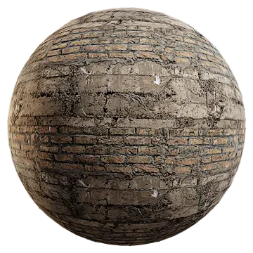 concrete beam brick wall 002 — Descargar
