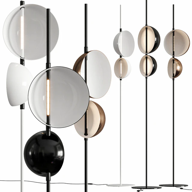 Oluce Superluna Floor Lamps — Descargar