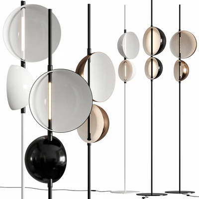 Oluce Superluna Floor Lamps — Ver 1