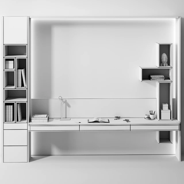 Furniture composition for children's room — Скачать