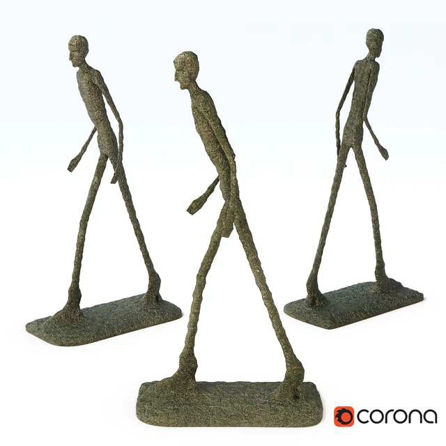 Sculpture - Walking Man — Descargar