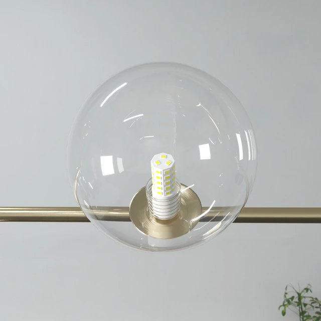 KENDRA Hanging Light black & gold — Скачать