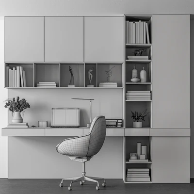 Home Office Set - Office Furniture 418 — Ver 2