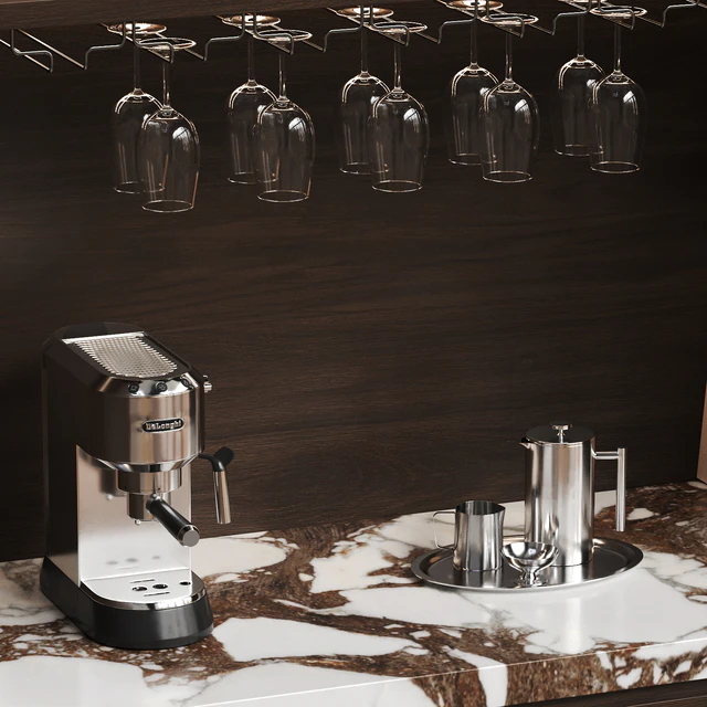 Hidden Cabinet Coffee Bar Station — Descargar