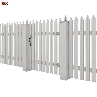 White picket fence 03 — Ver 2