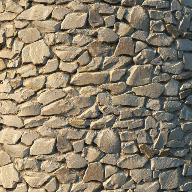 Материал каменной кладки 15 8k бесшовный PBR — Скачать