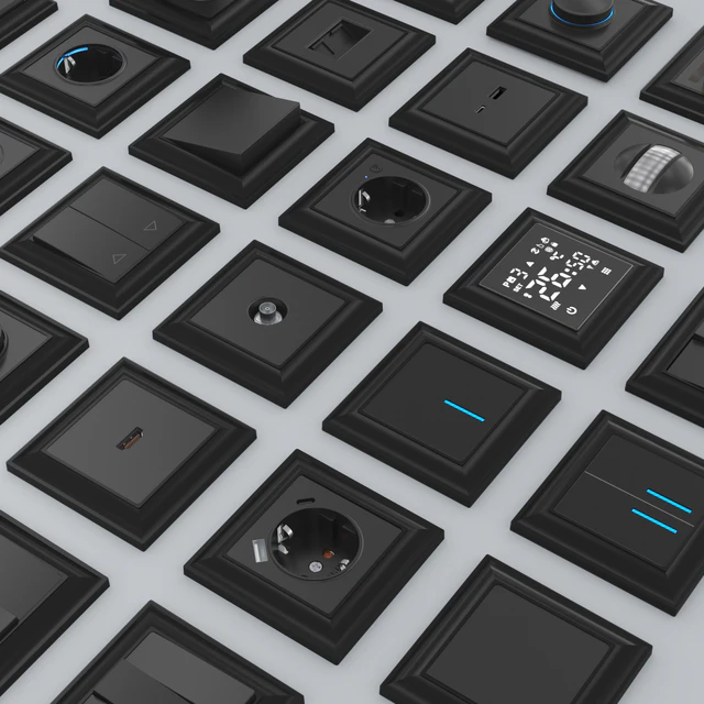 OM Sockets and switches Werkel (black) — Descargar