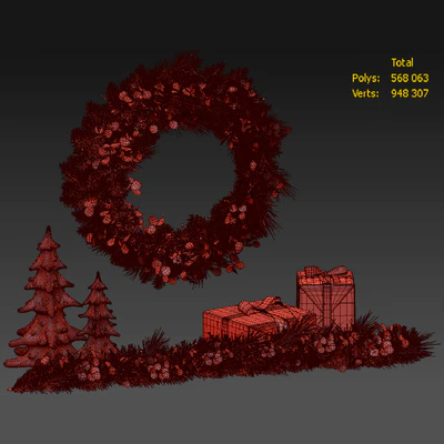 Новогодний декор Pottery Barn 3 — Вид 3