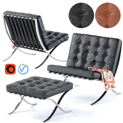 barcelona chair — Ver 1