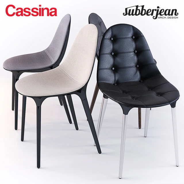 Cassina Caprice Chairs / LC6 Table — Descargar