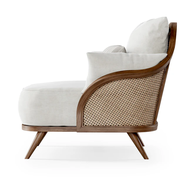 Garden lounge armchair WML / Rattan armchair — Descargar