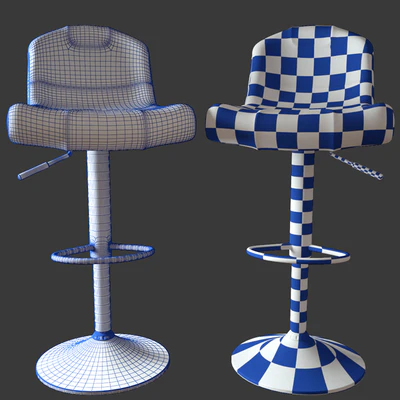 League Barstool in Black — Вид 3