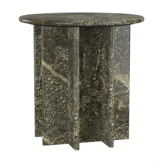 PASAR ROUND GREEN MARBLE SIDE TABLE — Descargar