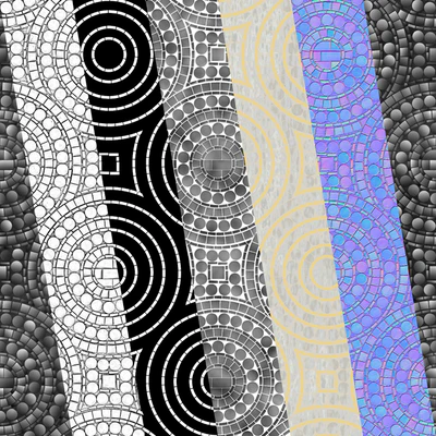 Orson Handmade Mosaic Tile by New Ravenna — Ver 2