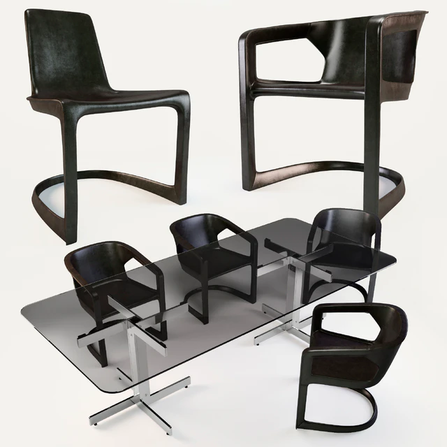 Minotti TWOMBLY &amp; CATLIN Set — Descargar