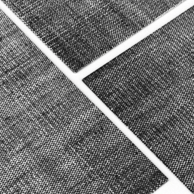 Carpet Hay Moire Kelim Black rug — Descargar