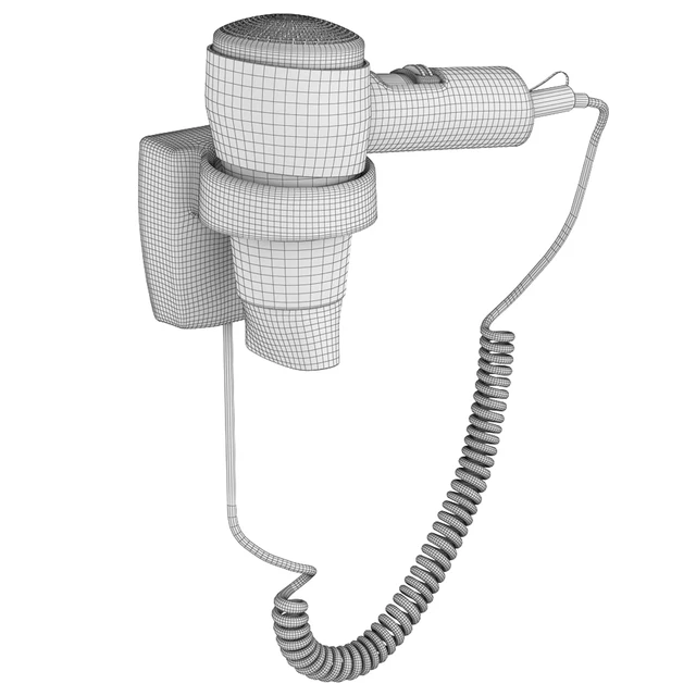 Hairdryer wall mounted ODF — Скачать