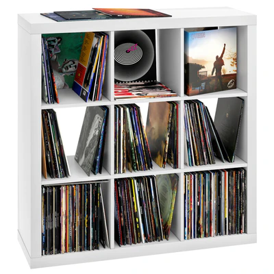 Rack with vinyl records — Ver 1
